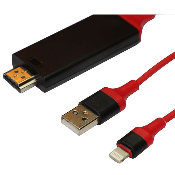 مشخصات قیمت و خرید کابل تبدیل لایتنینگ به Hdmi مخصوص تبلت و گوشی های اپل دیجی کالا