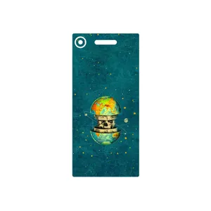 MAHOOT Collage of Earth Face Cover Sticker for Sony Xperia XZ1