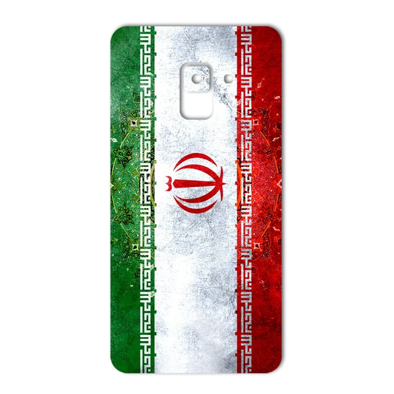 برچسب پوششی ماهوت مدل IRAN-flag Design مناسب برای گوشی Samsung A8 2018