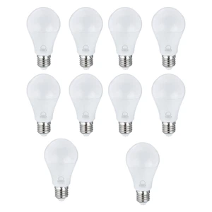 لامپ ال ای دی 10 وات بروکس مدل 5322-a60 پایه e27 بسته 10 عددی