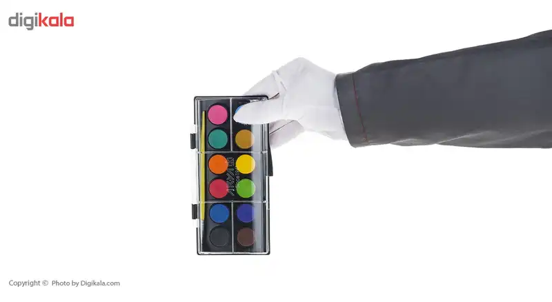 آبرنگ 12 رنگ آریا کد 3-5008