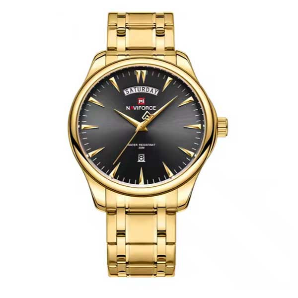 ساعت مچی عقربه‌ای مردانه کوارتز نیوی فورس مدل NF9213 G.B