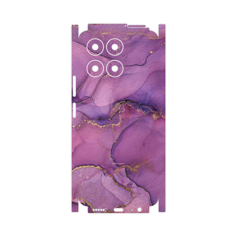برچسب پوششی ماهوت مدل Purple Marble-FullSkin مناسب برای گوشی موبایل آنر X6a