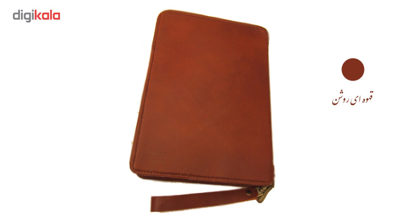 کیف دستی مدیریتی  چرم طبیعی دستدوز مژی مدل MSH