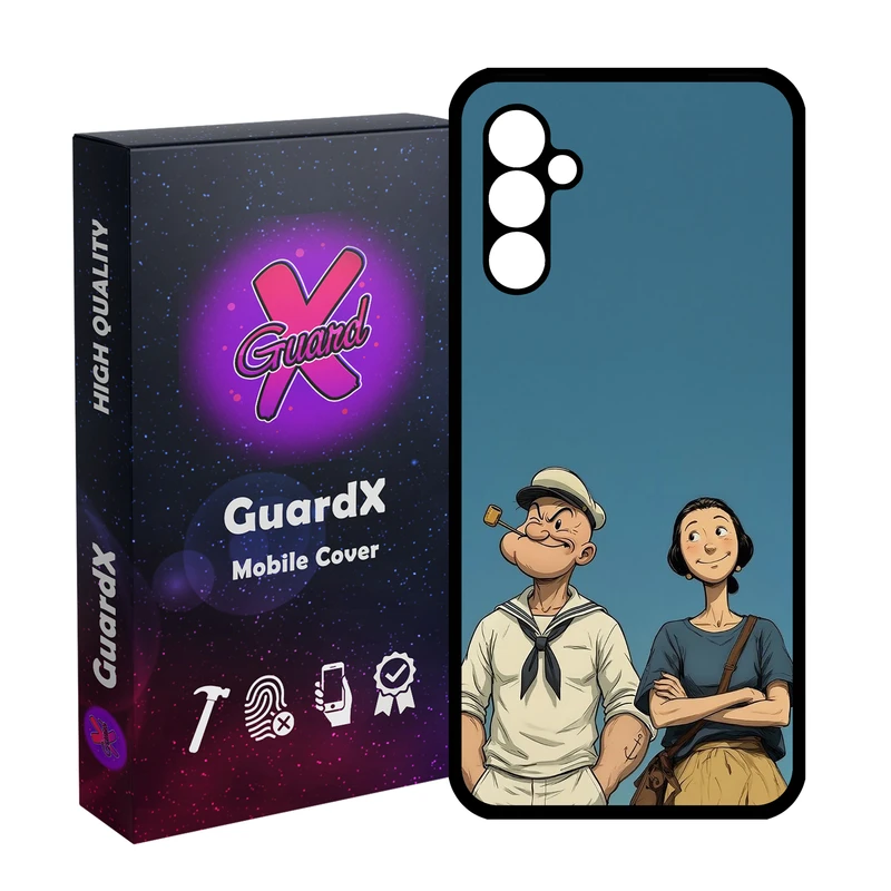 کاور گارد ایکس طرح ملوان زبل مدل 10930 مناسب برای گوشی موبایل سامسونگ Galaxy A24/A24 4G/M34 5G