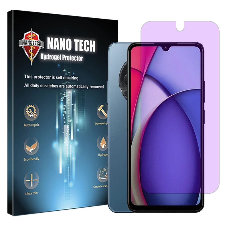 محافظ صفحه نمایش ضد اشعه بنفش نانو تک مدل Eye Care مناسب برای گوشی موبایل شیائومی Redmi A3 Pro