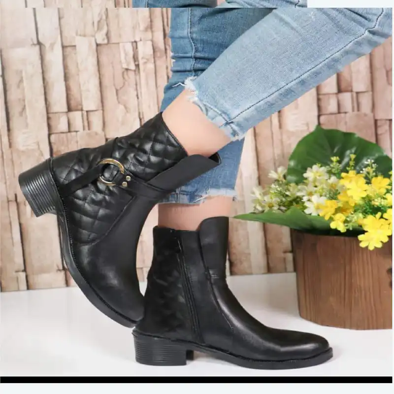 نیم بوت زنانه مدل حلقه کد 003