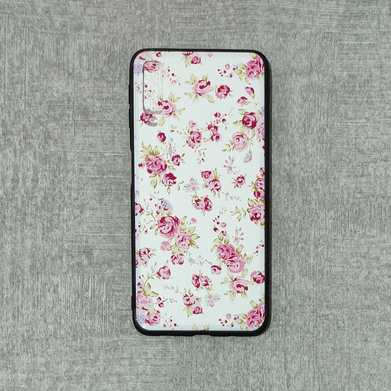 کاور طرح گل مدل KL مناسب برای گوشی موبایل سامسونگ Galaxy A7 2018/A750