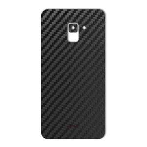 MAHOOT Carbon-fiber Texture Cover Sticker for Samsung A8 Plus 2018