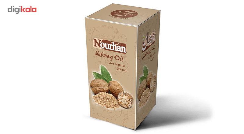 روغن جوز هندی نورهان حجم 30 میلی لیتر