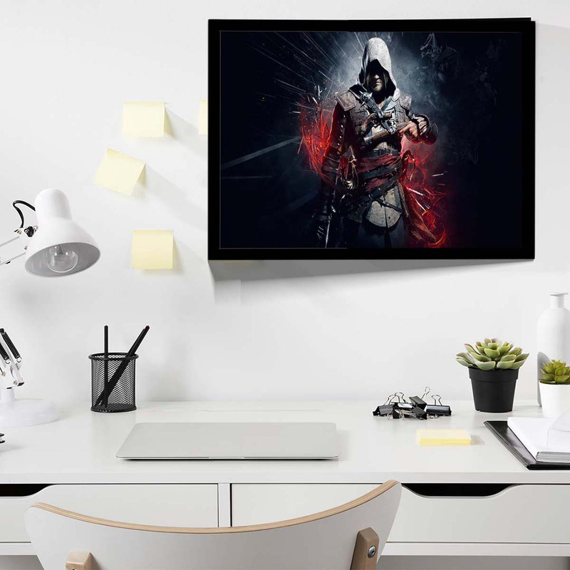 تابلو مدل assassins creed game کد F-10034