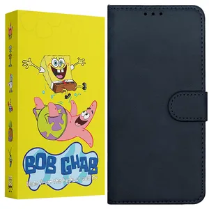 BOB Ghab KIFNB Magnetic Wallet Case Cover For Xiaomi Redmi A3 / Redmi A3x / Poco C61