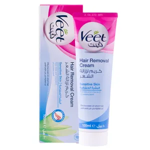 Veet For Sensitive Skin Body Hair Removal Cream 100ml