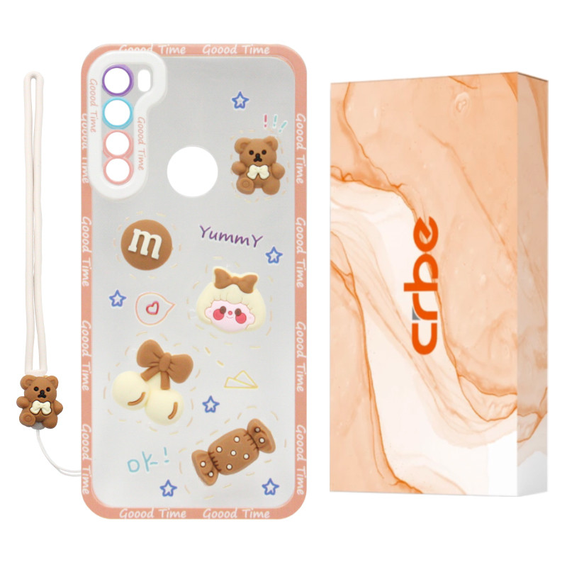 کاور کربی مدل Biscuit2 مناسب برای گوشی موبایل شیائومی Redmi Note 8  به همراه بند