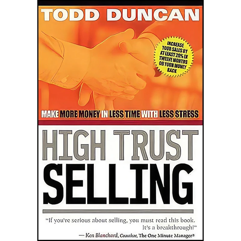 کتاب High Trust Selling اثر Todd Duncan and John C. Maxwell انتشارات بله