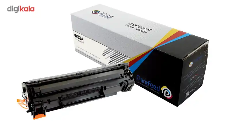 تونر کارتریج لیزری مشکی پرینت فید مدل 83A