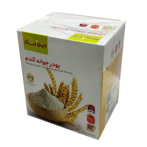 پودر جوانه گندم بین استار - 375 گرم بسته 25 عددی