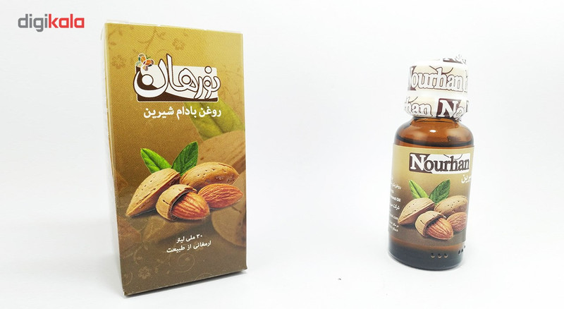 روغن بادام شیرین نورهان حجم 30 میلی لیتر روغن بادام شیرین نورهان حجم 30 میلی لیتر