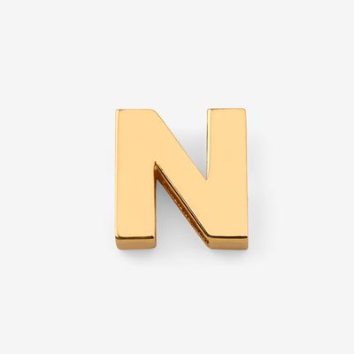 آویز گردنبند طلا 18 عیار زنانه مایا ماهک طرح حرف N کد MM۲۱۴۴