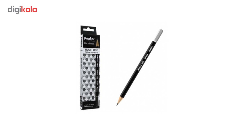مداد مشکی پنتر مدل BP104 بسته 12 عددی مداد مشکی پنتر مدل BP104 بسته 12 عددی