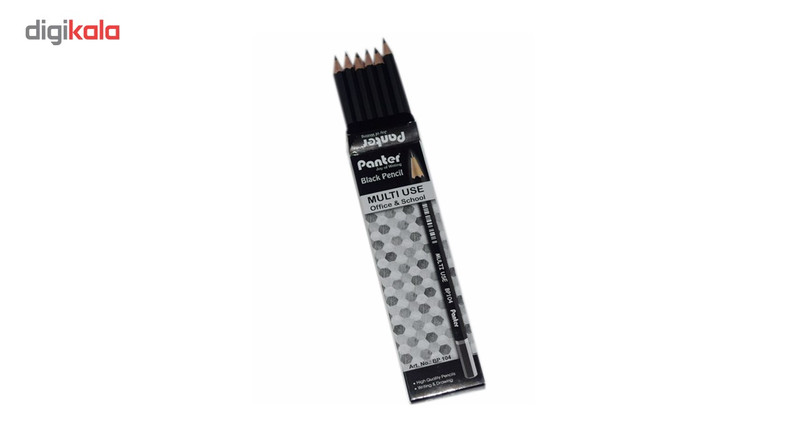 مداد مشکی پنتر مدل BP104 بسته 12 عددی مداد مشکی پنتر مدل BP104 بسته 12 عددی