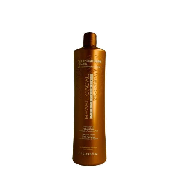 ماسک مو کراتینه برزیل کاکائو مدل Deep Conditioning حجم 1 لیتر ماسک مو کراتینه برزیل کاکائو مدل Deep Conditioning حجم 1 لیتر