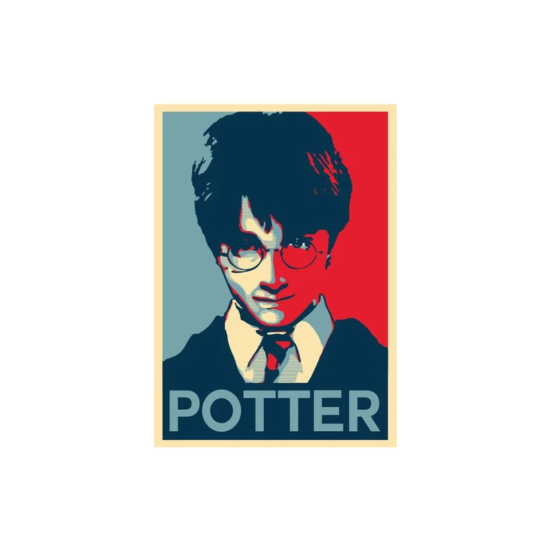  استیکر لپ تاپ لولو طرح هری پاتر کد 217