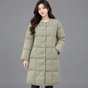 کاپشن بلند زنانه ام ام فیش مدل Ab3013