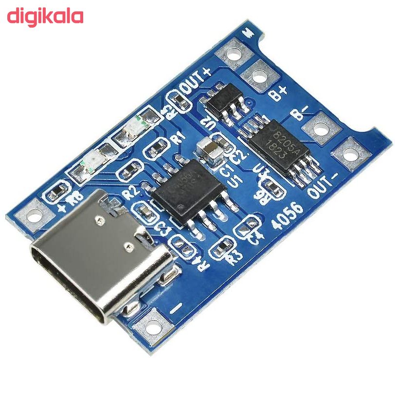 ماژول شارژ باتری لیتیومی مدل TP-4056TYPEC main 1 4