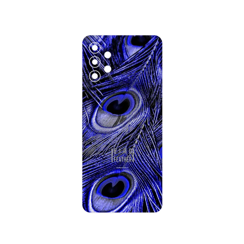برچسب پوششی ماهوت مدل Purple Feather مناسب برای گوشی موبایل سامسونگ Galaxy M32 5G