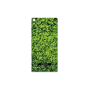 MAHOOT Leafs Cover Sticker for Huawei Ascend P6