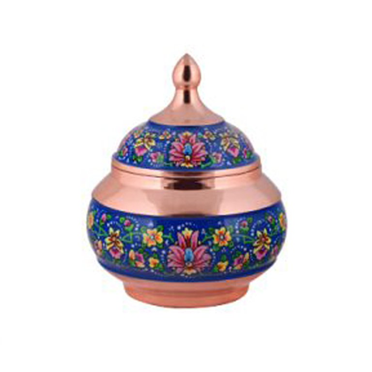 قندان مسی هنرلوکس طرح نقاشی مدل PGH14