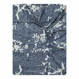 ملحفه پانیذ پود مدل شاخه کد A108-1 یک نفره سایز 120x200 سانتی متر