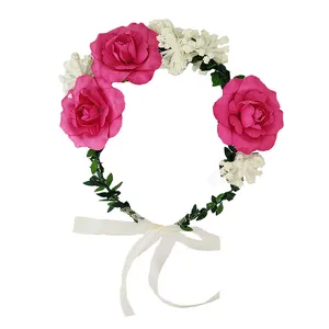 تاج مو دخترانه مدل رز کد G456