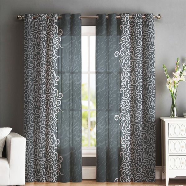 پرده شمسه نگار مدل Tr625B سایز 140×300 سانتی متر