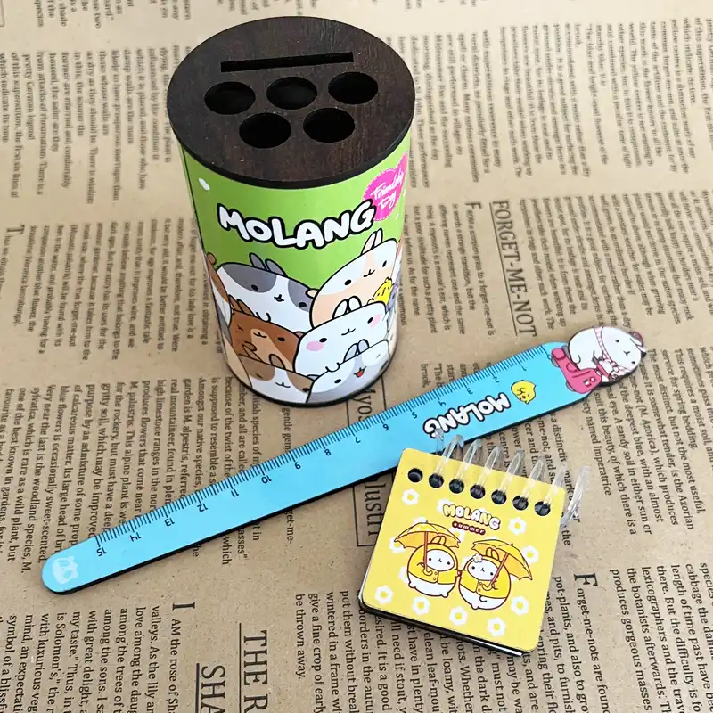 بسته لوازم تحریر مدل مولانگ فضول کد 030 مجموعه 3 عددی