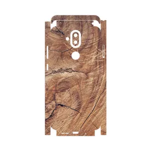 MAHOOT Wood Texture 5-FullSkin Cover Sticker for Nokia 8.1