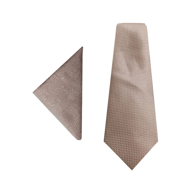 ست کراوات و دستمال جیب نکست مدل SMC130