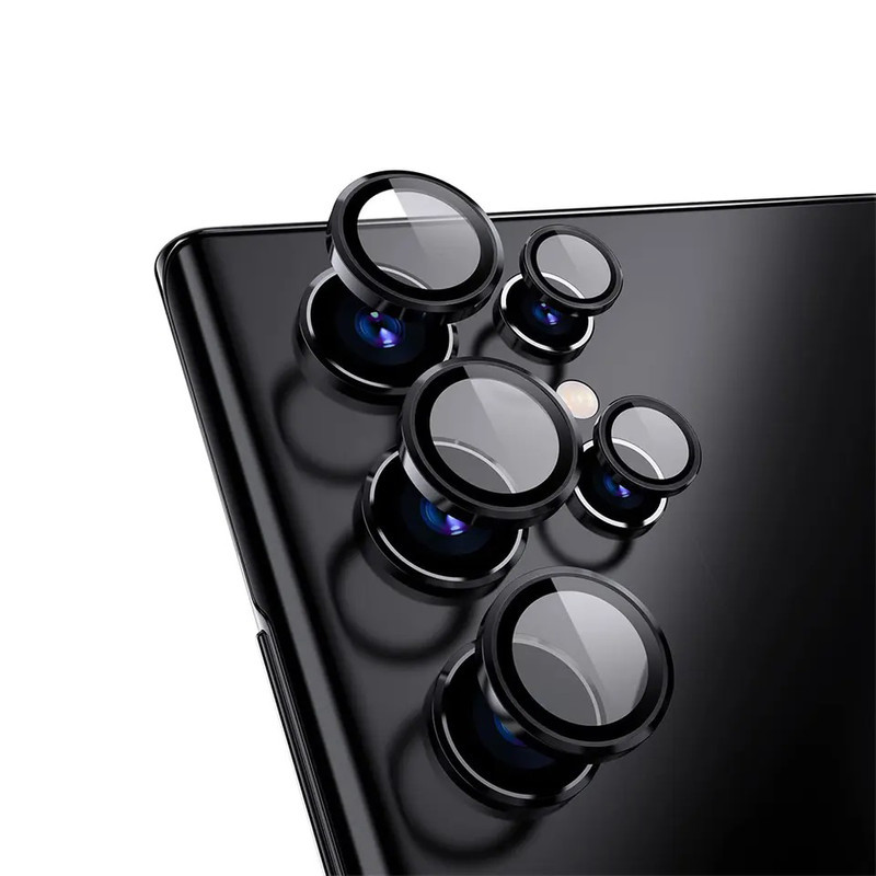 محافظ لنز دوربین راینو مدل LNZ-3D-HD مناسب برای گوشی موبایل سامسونگ Galaxy S23 Ultra