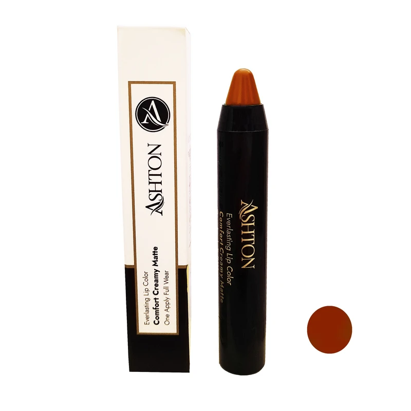 رژ لب مدادی اشتون مدل روغن دانه کرنبری شماره 02
