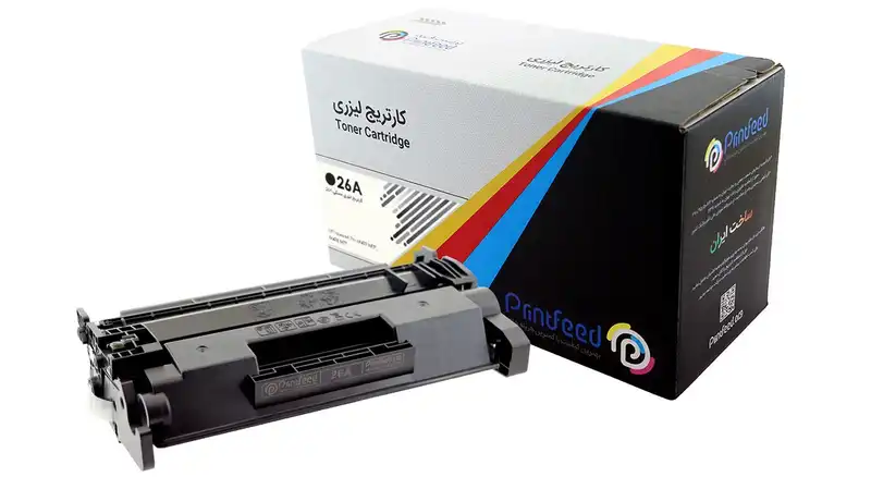 تونر کارتریج لیزری مشکی پرینت فید مدل 26A