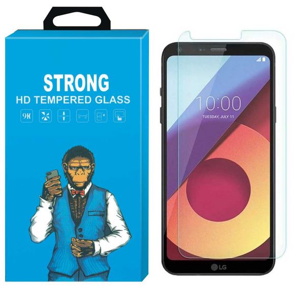 محافظ صفحه نمایش شیشه ای تمپرد مدل Strong مناسب برای گوشی ال جی Q6 محافظ صفحه نمایش شیشه ای تمپرد مدل Strong مناسب برای گوشی ال جی Q6