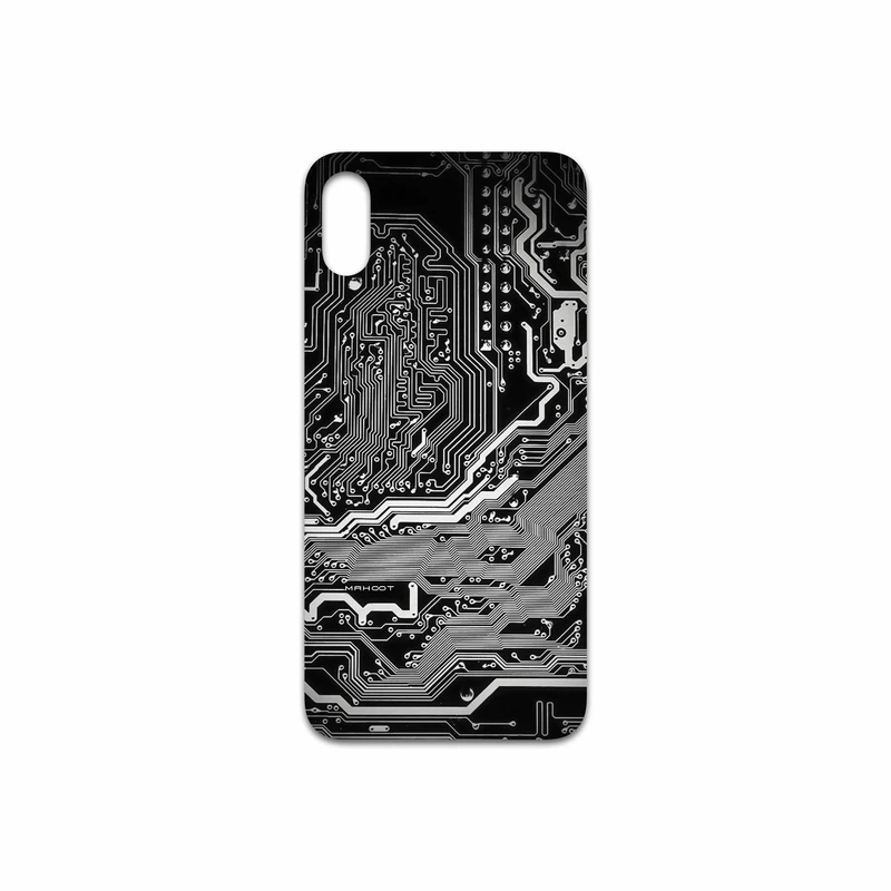 برچسب پوششی ماهوت مدل Black Printed Circuit Board مناسب برای گوشی موبایل اپل iPhone XS
