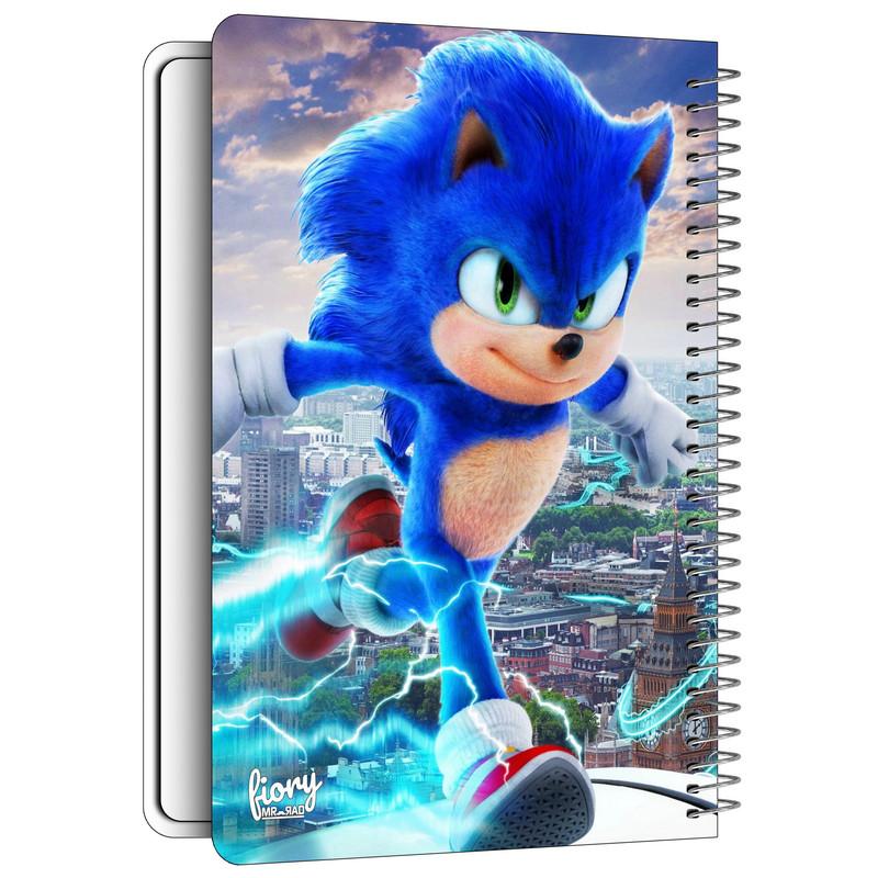 دفتر نقاشی 40 برگ مستر راد طرح سونیک کد fiory 2793