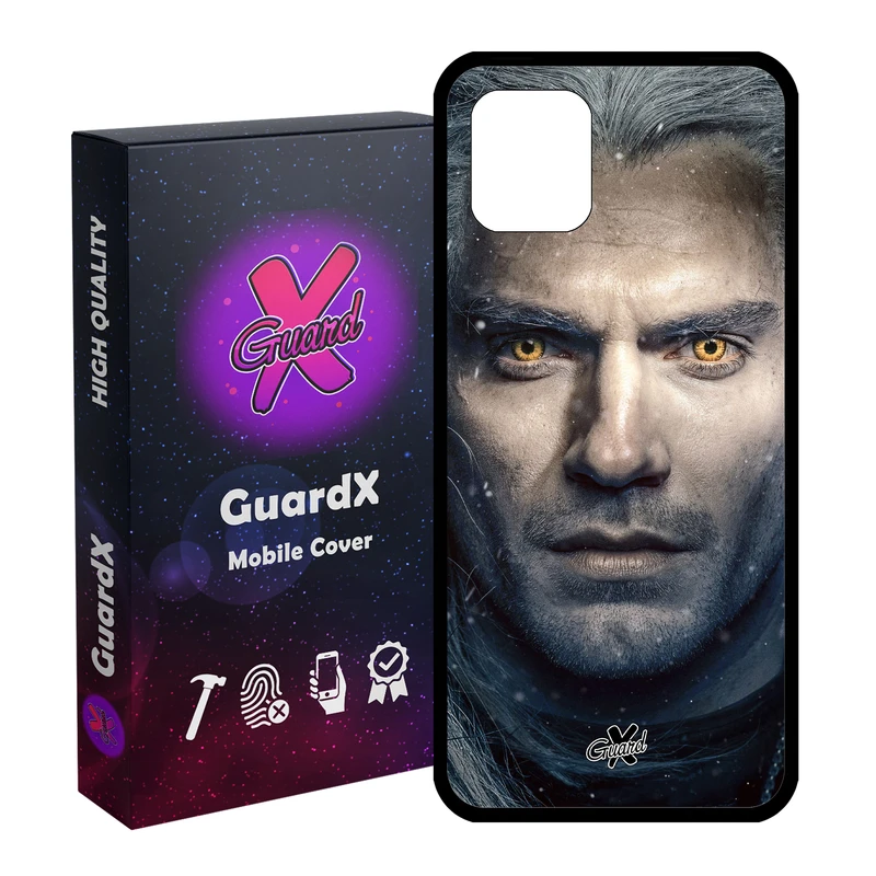 کاور گارد ایکس طرح Witcher مدل Glass10177 مناسب برای گوشی موبایل سامسونگ Galaxy Note 10 Lite