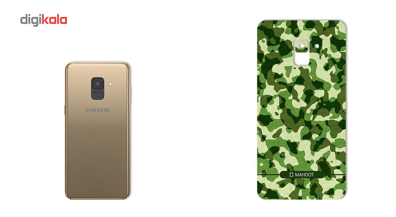 برچسب پوششی ماهوت مدل Army-Pattern Design مناسب برای گوشی Samsung A8 Plus 2018