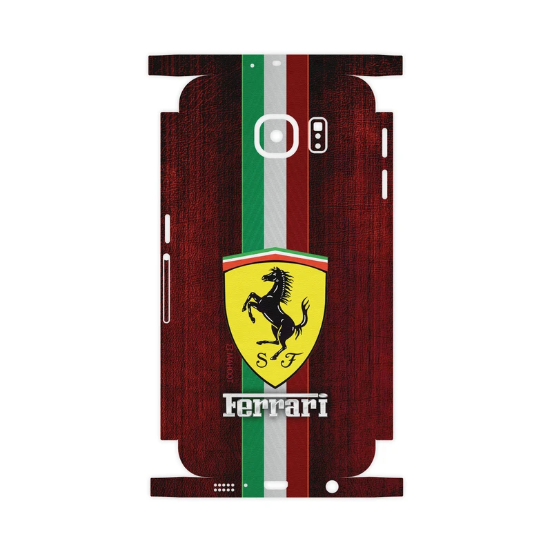 برچسب پوششی ماهوت مدل Ferrari-FullSkin مناسب برای گوشی موبایل سامسونگ Galaxy S6