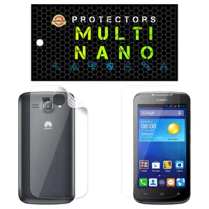 Multi Nano X-SFT Screen Protector For Huawei Ascend Y540 with back skin