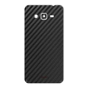 MAHOOT Carbon-fiber Texture Cover Sticker for Samsung Grand Prime