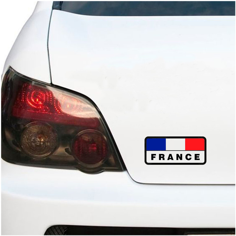 استیکر خودرو پویا مارکت طرح فرانسه کد 2714